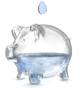 Saving water with smart water technology saves money.